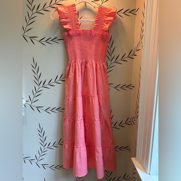 Hill House Ellie Nap Dress - Coral. XS. NWOT. - Picture 9 of 11